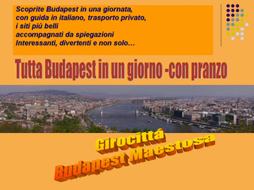 Budapest maestosa